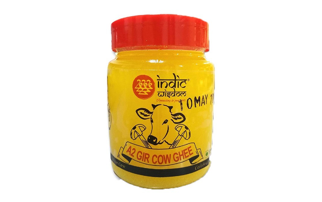 Indic Wisdom A2 Gir Cow Ghee    Plastic Container  175 millilitre